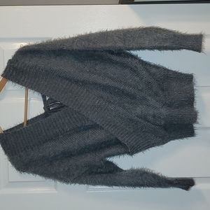 EUC Fashion on Earth grey eyelash sweater. 😍